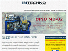 Tablet Screenshot of intechno.com.br